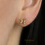 Balloon Dog Studs, Pet Animal Jewelry, Poodle Earrings, Gold, Silver SHEMISLI - SS216 Butterfly End, SS488 Screw Ball End (Type A) LR - Shemisli Jewels