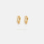 Tiny Pearls Hoop Earrings, Huggies, Gold, Silver SHEMISLI - SH266 - Shemisli Jewels