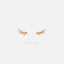 Leaf Climber Earrings, Leaf Jewelry, Gold, Silver SHEMISLI - SS309 NOBKG LR - Shemisli Jewels