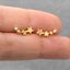 Tiny Stars CZ Climber, Gold, Silver SHEMISLI SS253 LR - Shemisli Jewels