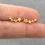 Tiny Stars CZ Climber, Gold, Silver SHEMISLI SS253 LR - Shemisli Jewels
