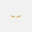 Tiny Stars CZ Climber, Gold, Silver SHEMISLI SS253 LR - Shemisli Jewels