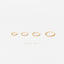 Thin Twisted Hoops Rings for Nose Nostril Piercings, 20gauge, 5,6,7,8,9,10mm, 14k Gold Filled, Sterling Silver, SHEMISLI - SH305-SH310 - Shemisli Jewels
