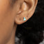 Tiny Marquise Studs, White Stone, Emerald, Turquoise, Sapphire, Black Stone, Gold Silver SHEMISLI - SS307, SS308, SS310, SS311, SS333 - Shemisli Jewels