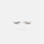 Half Starlight Paved Climber Earrings, Leaf Jewelry, Gold, Silver SHEMISLI - SS327 NOBKG LR - Shemisli Jewels