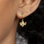 Bee Hoops Earrings, Gold, Silver SHEMISLI - SH188 - Shemisli Jewels