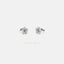 Flower CZ Helix Hoops, Gold, Silver SHEMISLI SH101 - Shemisli Jewels