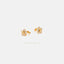 Flower CZ Helix Hoops, Gold, Silver SHEMISLI SH101 - Shemisli Jewels
