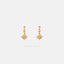 Star Earrings, Celestial Dangle Earrings, Gold, Silver SS172 - Shemisli Jewels