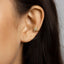 Starburst Ear Cuff, Star Conch Cuff, Earring No Piercing is Needed, Gold, Silver SHEMISLI - SF058 - Shemisli Jewels
