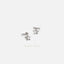 Twinkle Star Hoop Earrings, Open 5 Point Star Drop Huggies, Gold, Silver SHEMISLI - SH484 LR - Shemisli Jewels