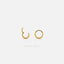 Beaded Double Layered Septum Ring, Nose Ring, 16ga, 8 or 10mm, Surgical Steel SHEMISLI SH564, SH565 - Shemisli Jewels