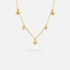Tiny Star Necklace, Silver or Gold Plated (15.5"+2") SHEMISLI - SN025