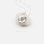 Snake Disc Necklace, Silver or Gold Plated (15.5"+2") SHEMISLI - SN019