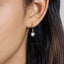 Mismatched Celestial Hoop Earrings, Star, Moon, Lightning, Sun on Polish Hoop, Gold, Silver SHEMISLI - SH424, SH425, SH431, SH167 - Shemisli Jewels
