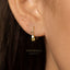Tulip Drop Earrings, Flower Jewelry, Gold, Silver SHEMISLI - SS443 NOBKG LR - Shemisli Jewels