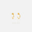 Disc Ear Jacket, Gold, Silver SHEMISLI - SJ028 - Shemisli Jewels