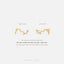 Dainty Big Dipper Star Sign Earrings, Celestial Earrings Gold, Silver SHEMISLI SS662 LR - Shemisli Jewels