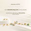 Star Hoop Earrings, Pave CZ Drop Huggies, Gold, Silver SHEMISLI - SH424 (plain hoop) SH113 (cz hoop) - Shemisli Jewels