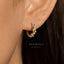 Pearl Wreath Hoop Earrings, Huggies, Gold, Silver SHEMISLI - SH281 - Shemisli Jewels