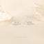 Leaf Hoop Earrings, Olive Leaf Huggies, Gold, Silver SHEMISLI - SH208 - Shemisli Jewels