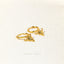 Baphomet Satanic Goat Head Hoop Earrings, Satan Huggies, Gold, Silver SHEMISLI - SH259 - Shemisli Jewels