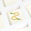 Spike Emerald CZ Hoop Earrings, Gold, Silver SHEMISLI SH372 - Shemisli Jewels