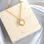 Small Mother of Pearl Heart CZ Necklace, Silver or Gold Plated (15.5'+2") SHEMISLI - SN015