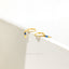 Spike Sapphire CZ Hoop Earrings, Gold, Silver SHEMISLI SH374 - Shemisli Jewels