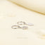 Dainty Feather Hoop Earrings, Huggies, Gold, Silver SHEMISLI SH240 LR - Shemisli Jewels