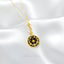 Moon Phase Necklace, Silver or Gold Plated SHEMISLI - SN039 - Shemisli Jewels