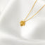 Tiny Leaf Necklace, Silver or Gold Plated SHEMISLI - SN040 - Shemisli Jewels