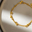 Double Strand Star Bracelet, Silver or Gold Plated (6.25" + 1") SHEMISLI - SB010
