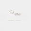 Dainty Branch Leaf Climber Earrings, Gold, Silver SHEMISLI - SS165 NOBKG LR - Shemisli Jewels