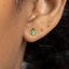 Tiny Marquise Studs, White Stone, Emerald, Turquoise, Sapphire, Black Stone, Gold Silver SHEMISLI - SS307, SS308, SS310, SS311, SS333 - Shemisli Jewels