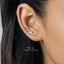 Star Cluster Earring, Celestial Earring Unisex, Gold, Silver SHEMISLI SS170 LR