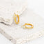 3 Petal White Gem Flower, Gold, Silver SHEMISLI - SH331 - Shemisli Jewels
