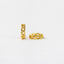 Chain Hoop Earrings, Huggies, Gold, Silver SHEMISLI SH079 - Shemisli Jewels