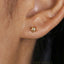 Tiny Star 3D Studs Earrings, Celestial Earrings, Gold, Silver SHEMISLI - SS033 - Shemisli Jewels