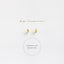 Tiny 3D Diamond Shape Studs, Rhombus Earrings, Unisex, Gold, Silver SHEMISLI - SS021