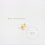 Tiny CZ Sun Studs Earrings, Starburst Studs, Unisex, Gold, Silver SHEMISLI SS031 Butterfly End, SS795 Screw Ball End (Type A)