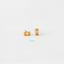 Tiny Bar CZ Studs Earrings, Gold, Silver SHEMISLI SS069