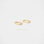 Long Oval Hoop Earrings, Unisex, Gold, Silver SHEMISLI - SH209