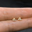 Tiny Opal Clover Flower Stud, Unisex, Gold, Silver SHEMISLI SS184 Butterfly End, SS461 Screw Ball End (Type A)