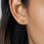 Dainty Snake Studs Earrings, Gold, Silver SHEMISLI SS160 Butterfly End, SS487 Screw Ball End (Type A) LR