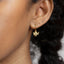 Bee Hoops Earrings, Gold, Silver SHEMISLI - SH188 - Shemisli Jewels