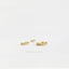 Simple Clear CZ Hoop Earrings, White Stone Huggies, Unisex, Gold, Silver SHEMISLI SH040, SH041, SH042, SH043, SH044, SH045