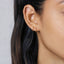 Double Thin Hoop Earrings, Nose Ring - Only 1 Piercing needed, Gold, Silver SHEMISLI - SH245, SH246, SH247, SH248, SH249, SH250 LR