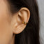 Double Band Conch Cuff, Earring No Piercing is Needed, Unisex, Gold, Silver SHEMISLI SF019