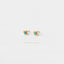 Tiny CZ Diamond Shape Stud, White, Emerald, Turquoise, Sapphire, Black, Unisex, Gold, Silver SHEMISLI - SS108, SS109, SS110, SS345, SS346